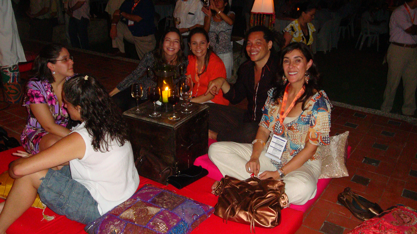 Alina Rodríguez, Alexandra León, Drum Cafe y Pamela Barberi