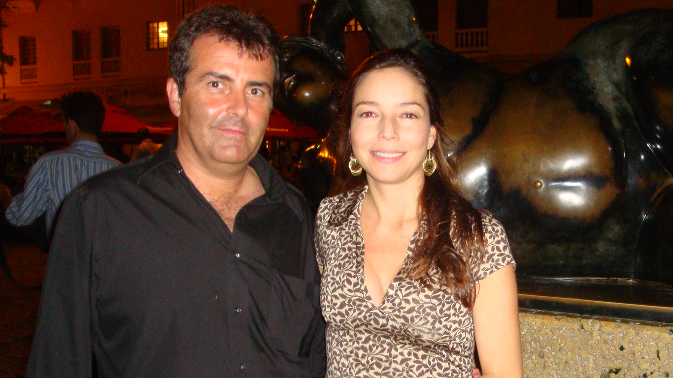 Xavier Sala-i-Martin y Alina Rodríguez