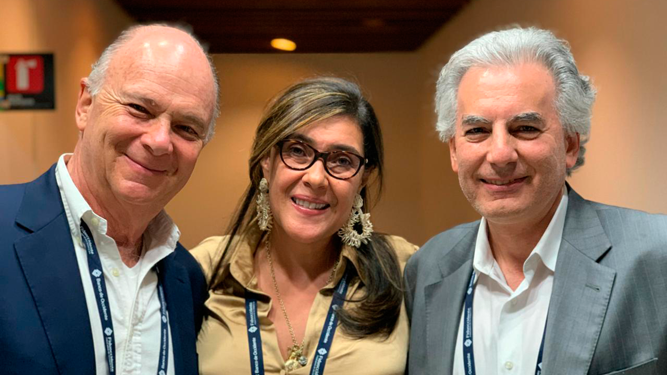 Enrique Krauze, Pamela Barberi y Álvaro Vargas Llosa