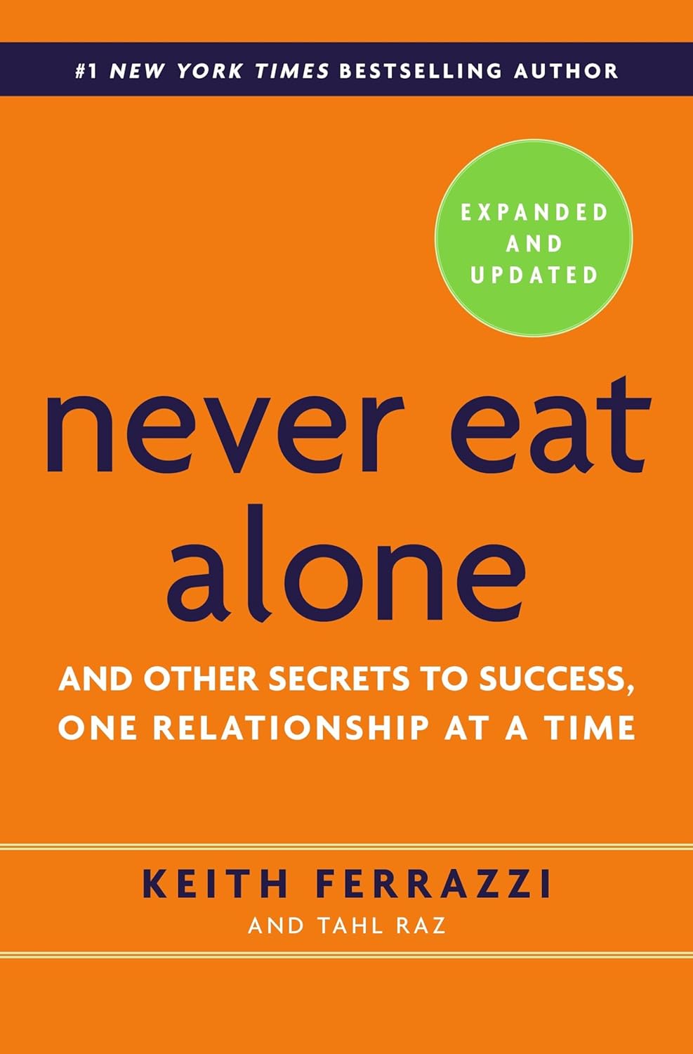 https://www.amazon.com/Never-Eat-Alone-Expanded-Updated/dp/0385346654/